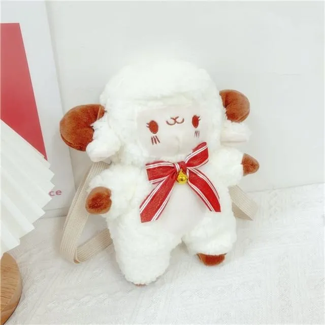 Tiny Ram Plush Handbag