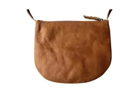 U pouch - long strap - tan