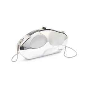 URBAN EXPRESSIONS Marly Evening Bag in Silver