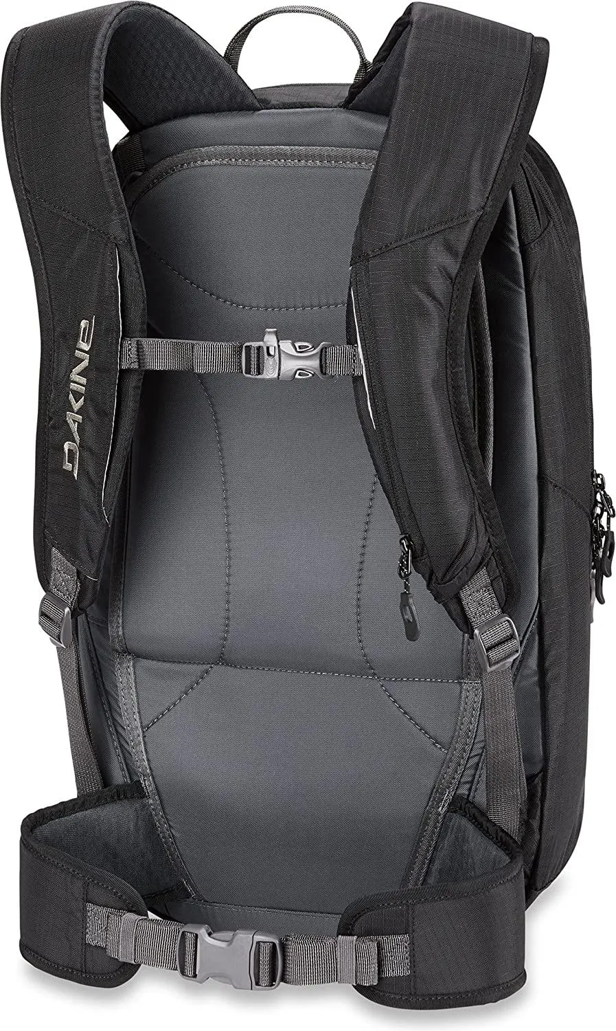 USED Dakine Mission 25L Hydration Backpack Zipper Closure, Black