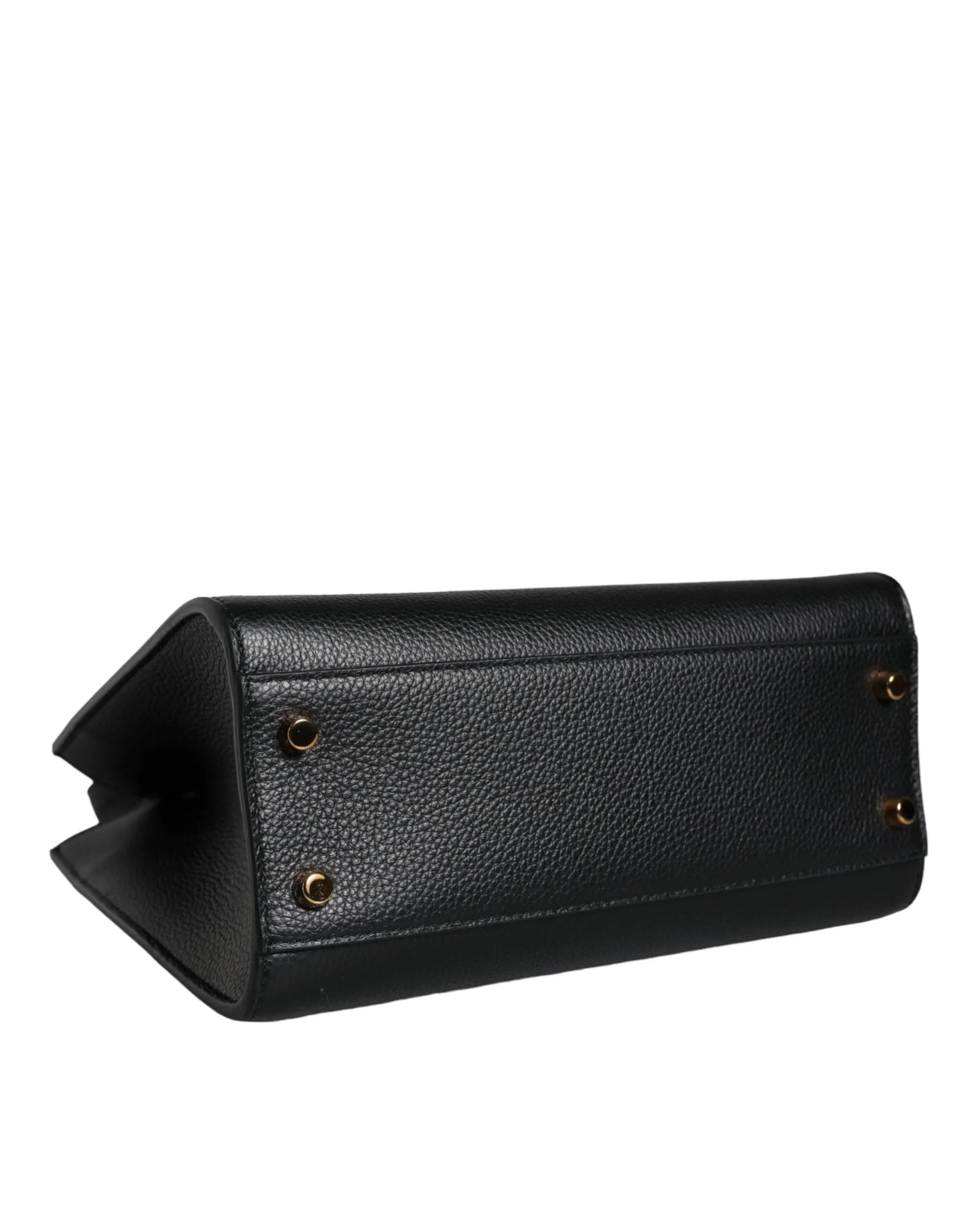 Versace Virtus Top Handle Leather Bag