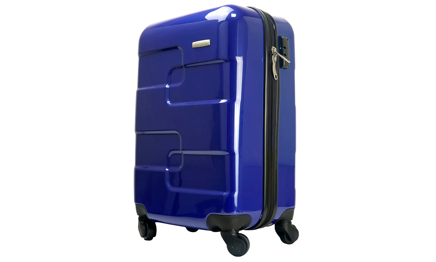 Vesgantti Lightweight Hard Shell 4 Wheel Travel Trolley Luggage Suitcase