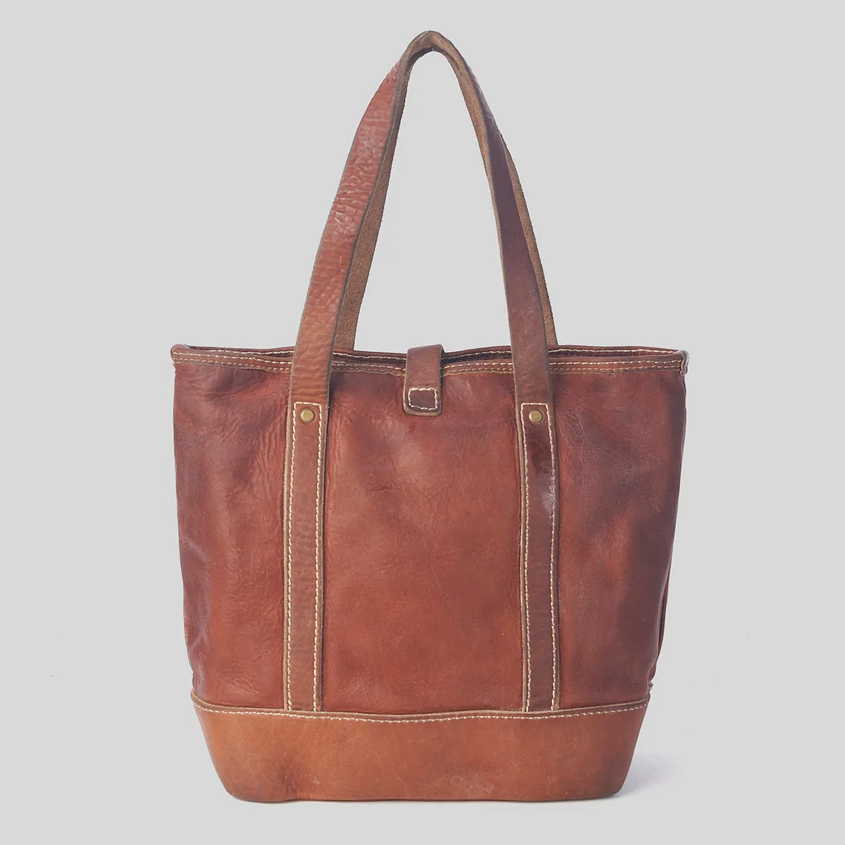 Vintage Stone-Washed Tote No.932