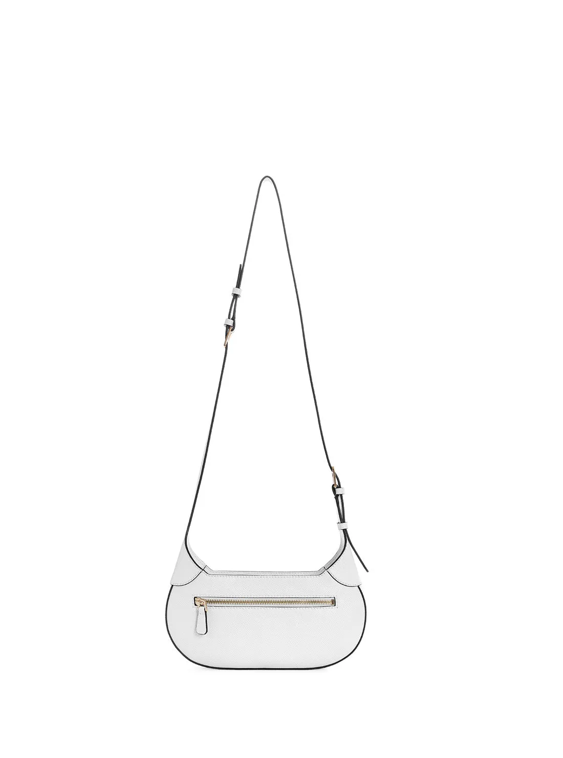 White Avis Crossbody Bag