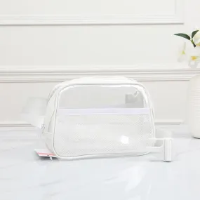 White Clear Fanny Bag