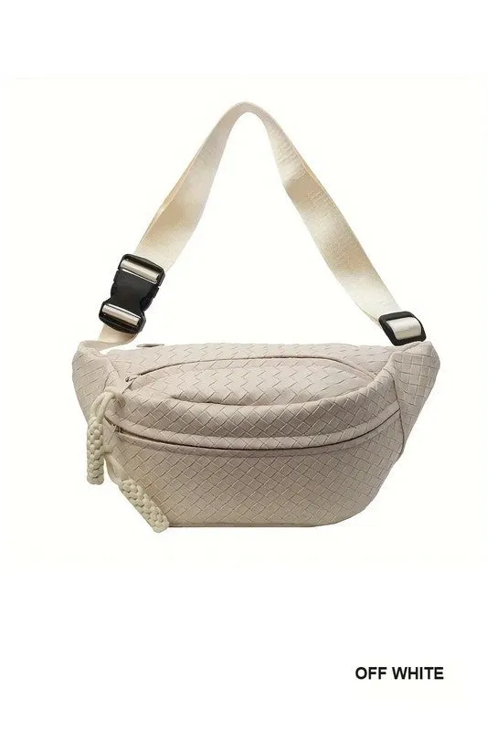 Woven Crossbody Bag