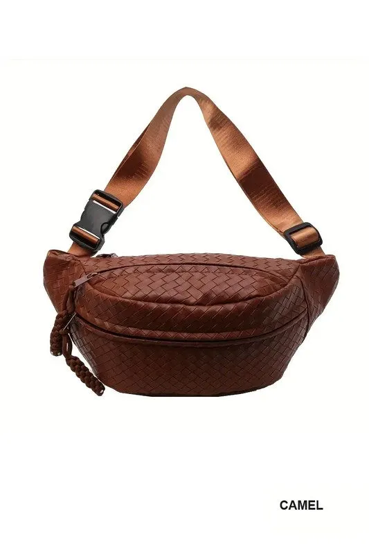 Woven Crossbody Bag