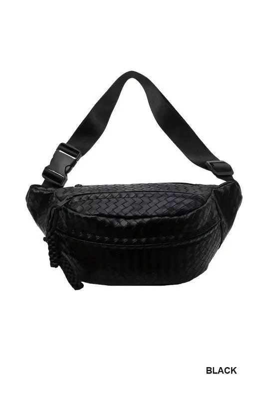 Woven Crossbody Bag