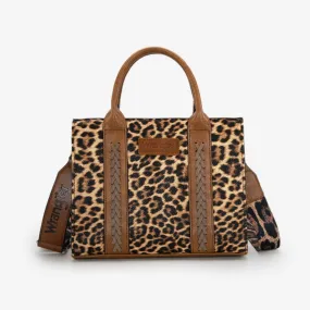 Wrangler Leopard Print Concealed Carry Tote Leopard